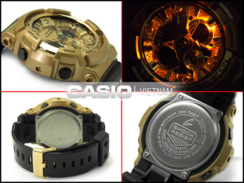Đồng hồ Casio G-Shock GA-200GD-9B2 Màu sắc ấn tượng nam tính